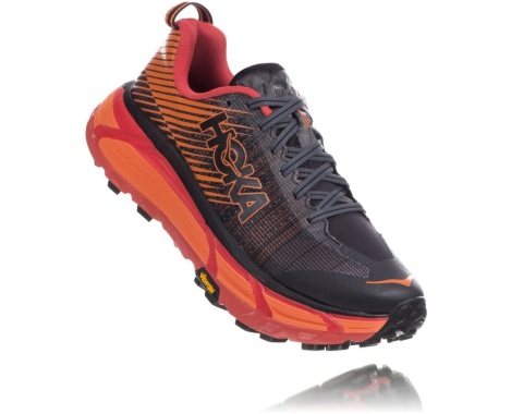 Sapatilhas Hoka One One EVO Mafate 2 Portugal - Sapatilhas Trail Mulher Pretas / Vermelhas - HLJAYC-107